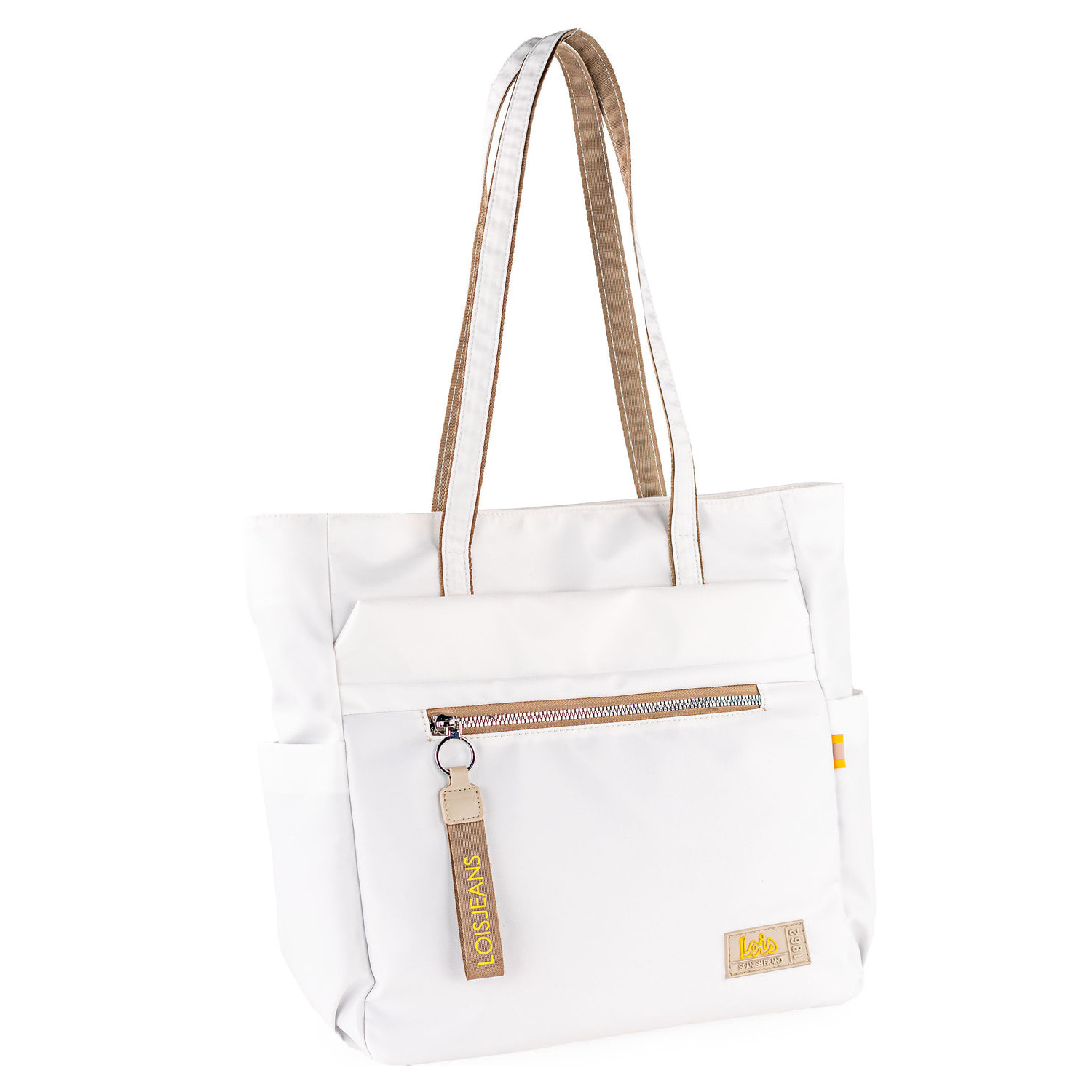 Bolso Shopper-Tote Lois Aylmer Blanco