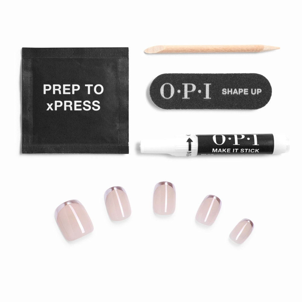 xPRESS/ON - Read My Tips - Faux ongles réutilisables, effet gel - Jusqu'à 14 jours de tenue