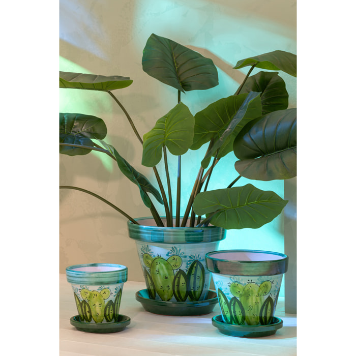 J-Line Cache-pot - céramique - multicolore - small