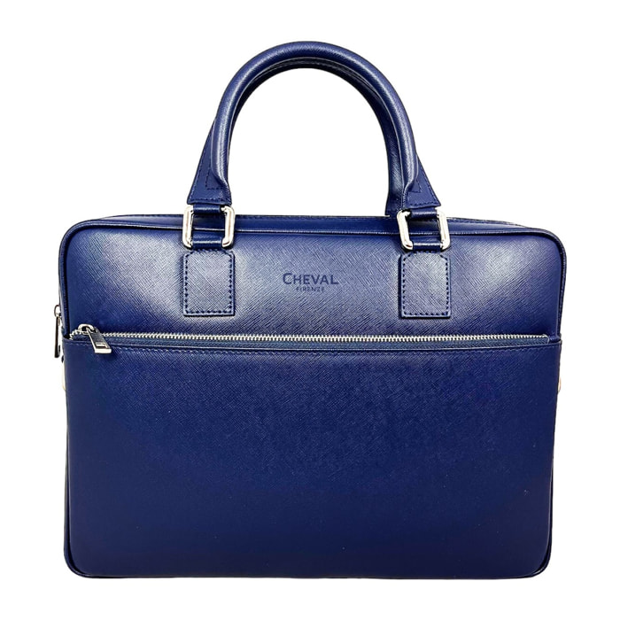 Cartella Business Cheval Firenze Liam Blu Scuro