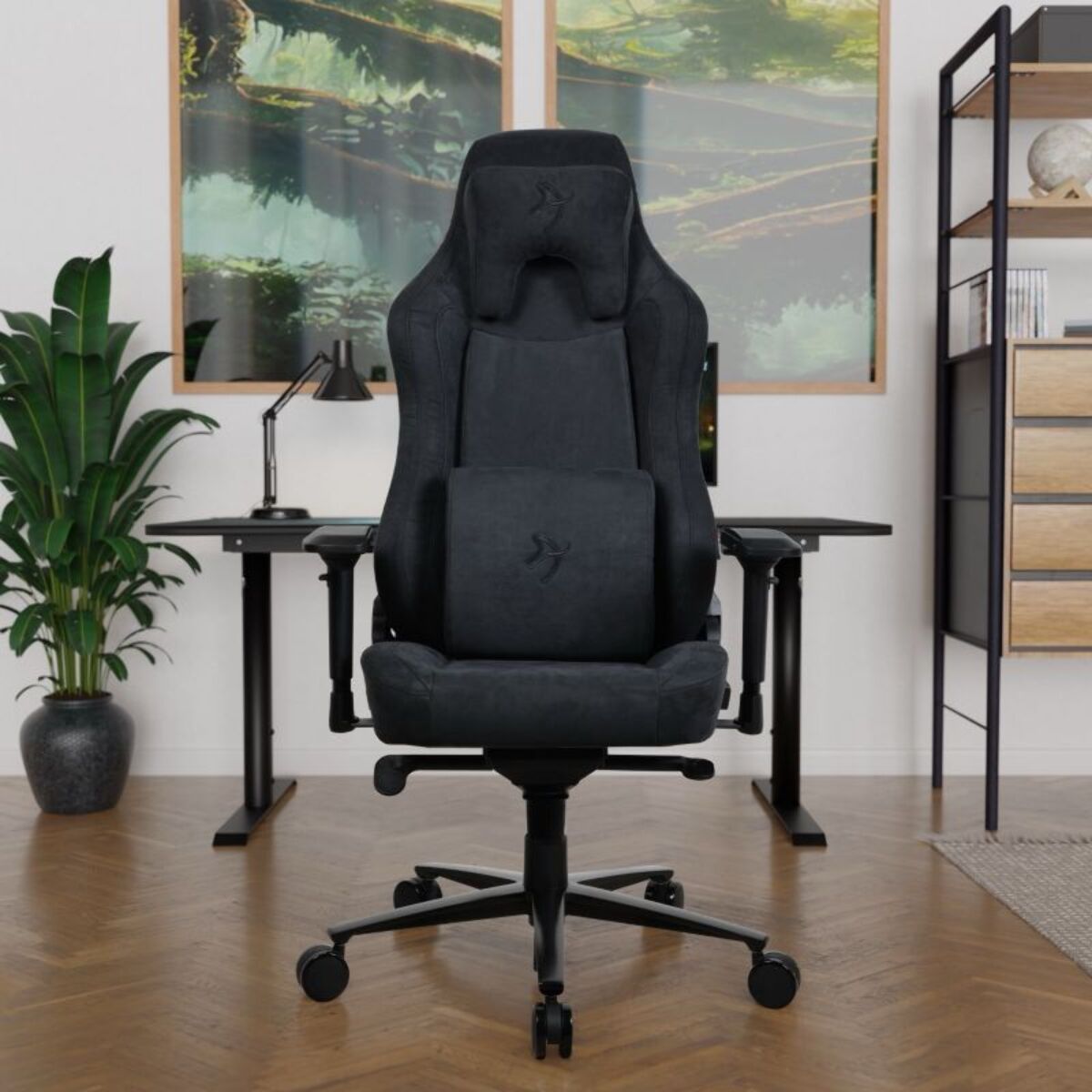 Chaise gaming AROZZI Vernazza SuperSoft Pure Black