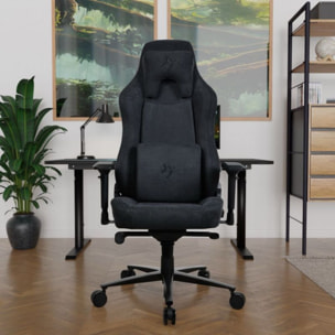 Chaise gaming AROZZI Vernazza SuperSoft Pure Black