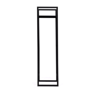 Range bûches vertical avec étagères 170cm