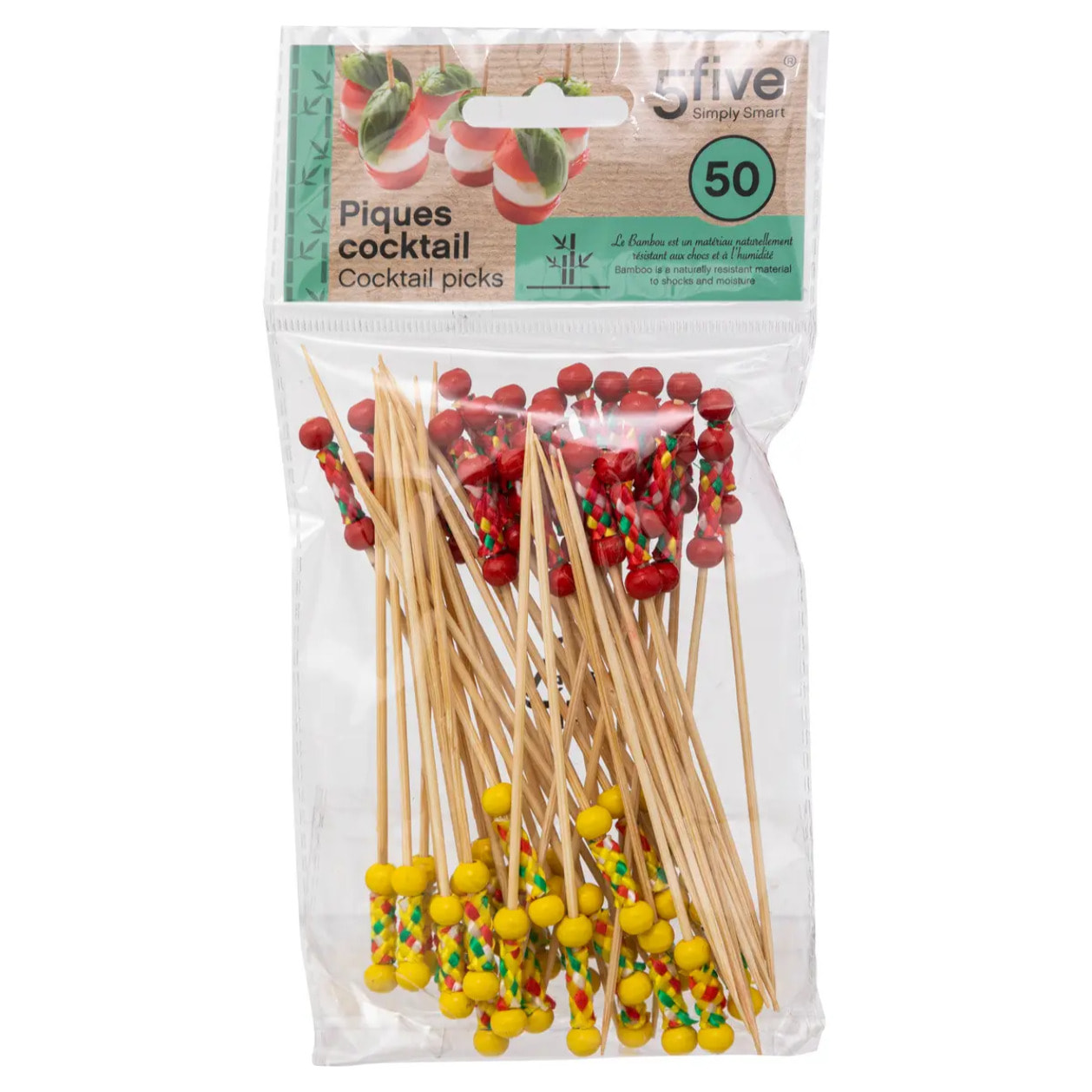 Lot de 50 piques cocktail fantaisie