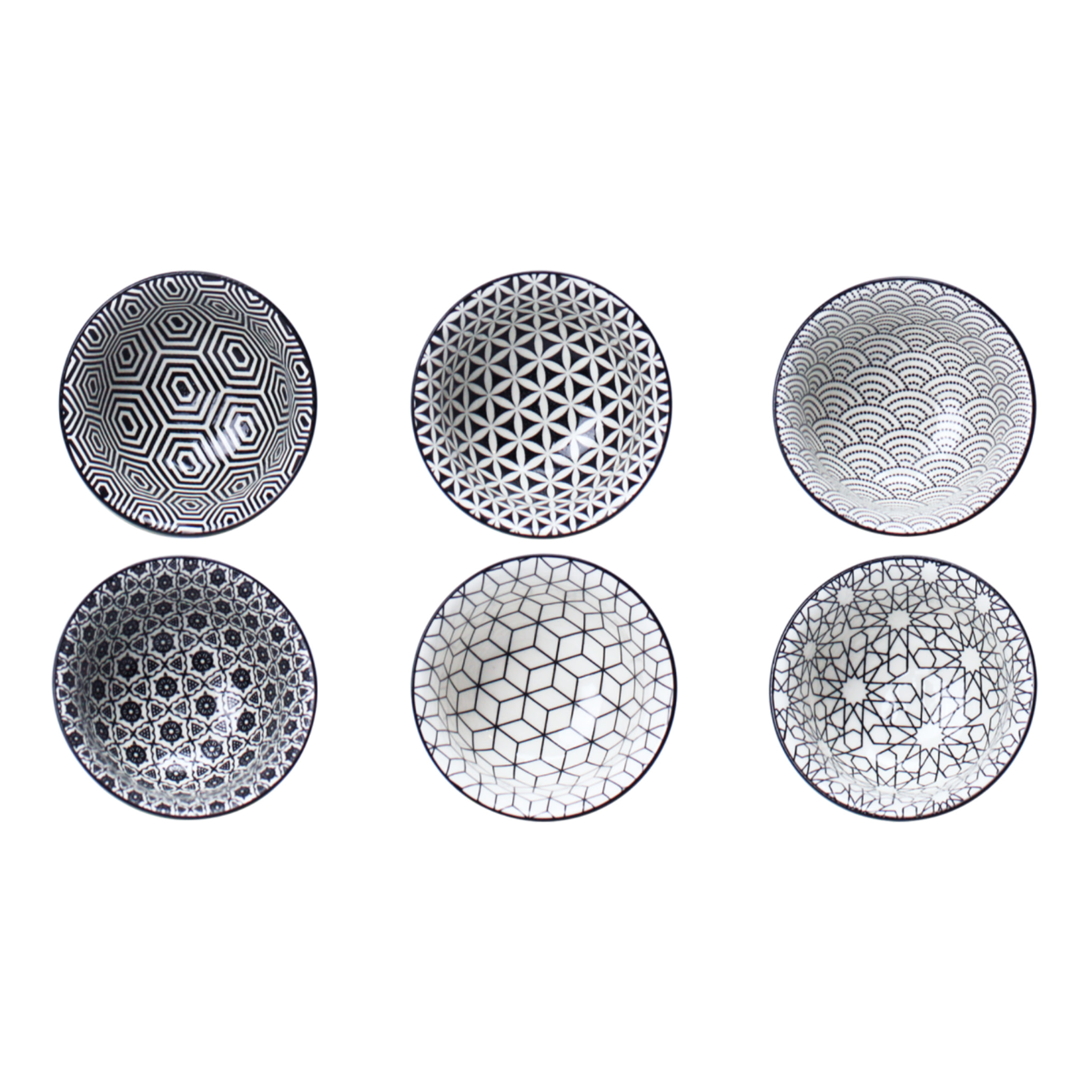 Lot de 6 petites coupelles, KIYOSE