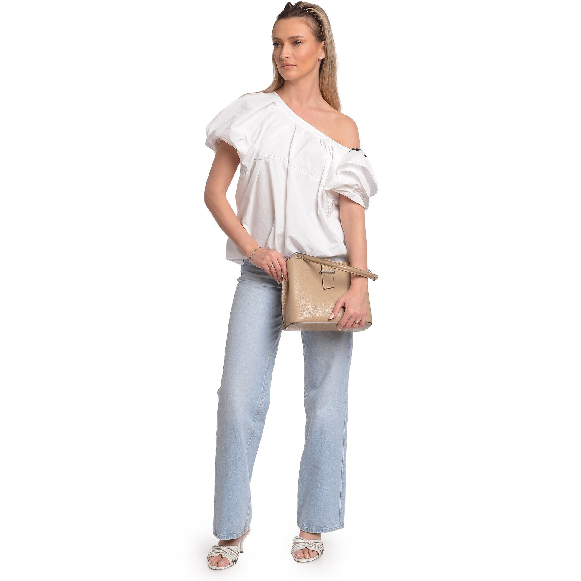 Borsa a mano Anna Luchini Beige