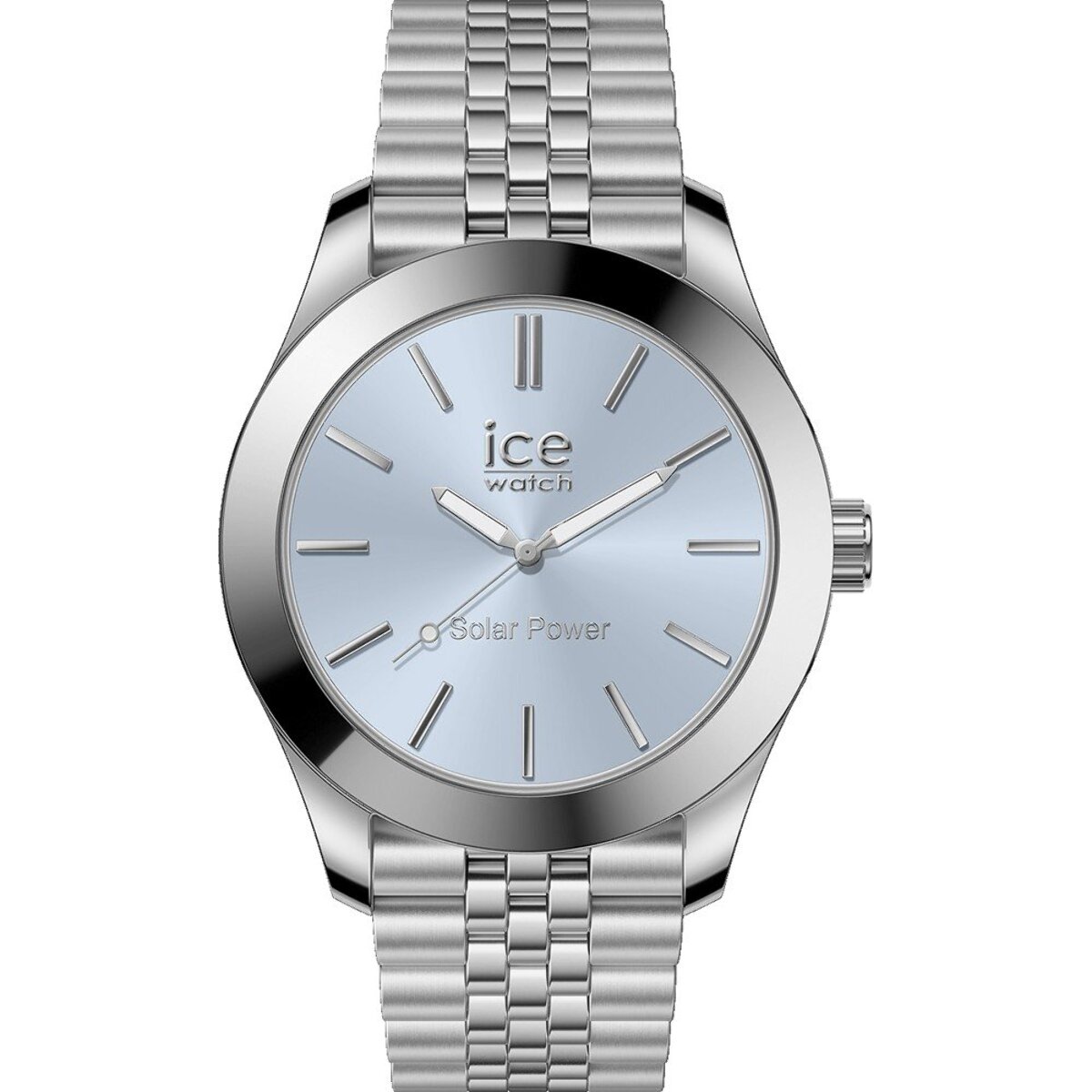 Reloj Ice 023789 Mujer Analogico Solar con Correa de Acero inoxidable