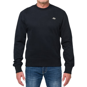 Sudadera de cuello redondo Hot Buttered Eagle Negro