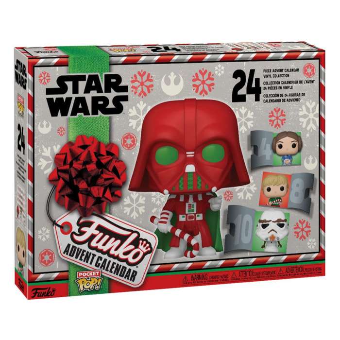 Star Wars Funko Pocket Pop! Calendario Dell'avvento Star Wars Holiday