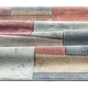 Tappeto Stile Moderno Geometrico Multicolore