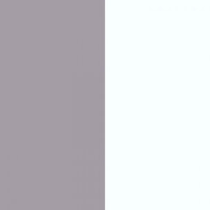 Mesa de cocina extensible Chef Gris - Blanco