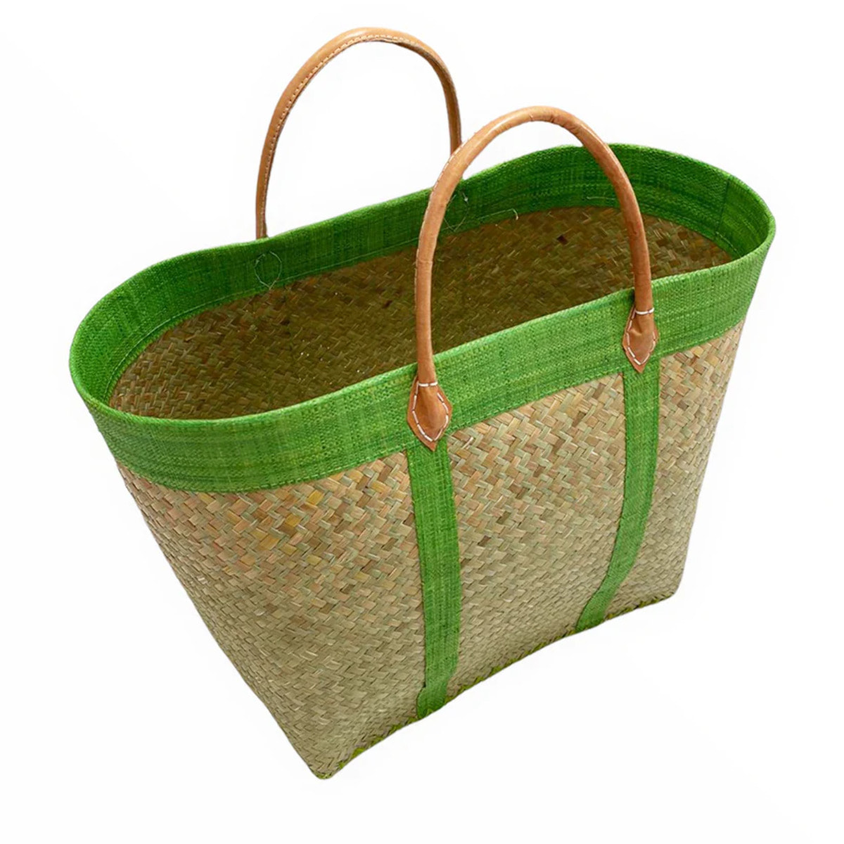 Panier artisanal Tsimgy SGM Vert