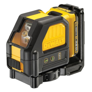 Laser 10.8V 2.0Ah DEWALT en croix - faisceaux rouge - Batterie et chargeur - DCE088D1R