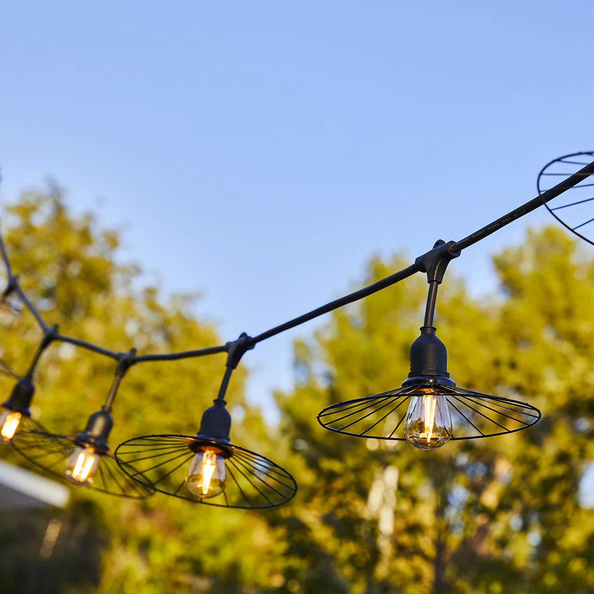 Guirlande fil métal CHIC CAGE 10xE27 6M