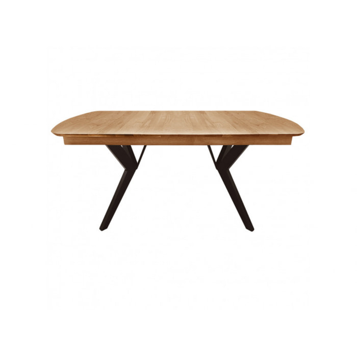 Table de repas extensible en bois de chêne massif 160/210cm - ECLIPSE XL