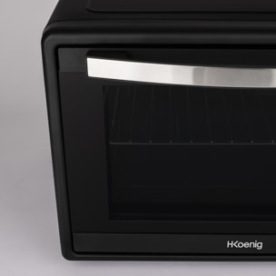 Mini Horno Eléctrico De Sobremesa, 2000 W, 45 Litros, 3 Modos De Cocción.