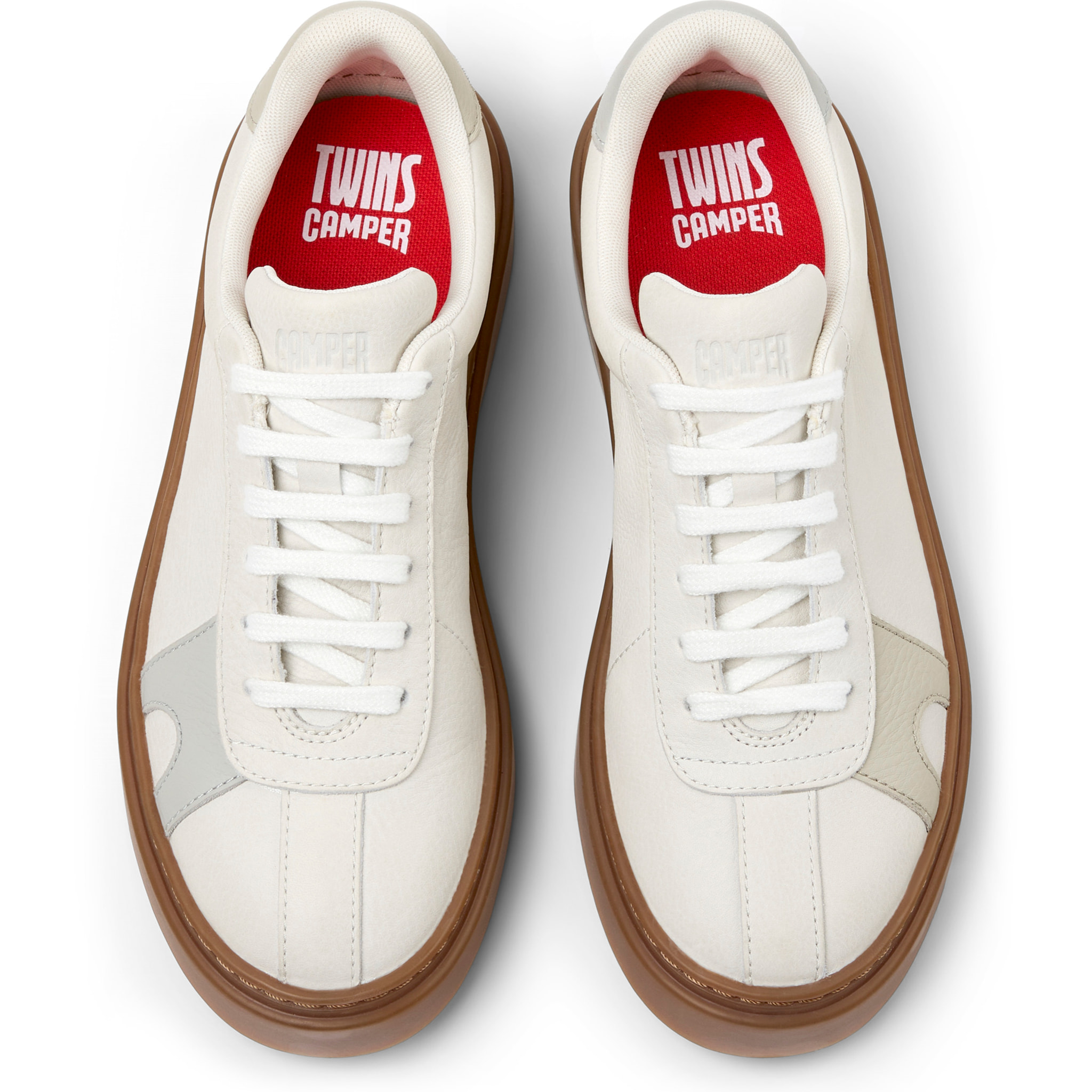 Zapatillas - CAMPER Runner Twentyfive Twins - Blanco - Cuero liso