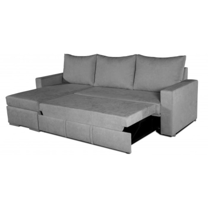 Sofa-Cama Chaise Saint-Tropez Gris Izquierda