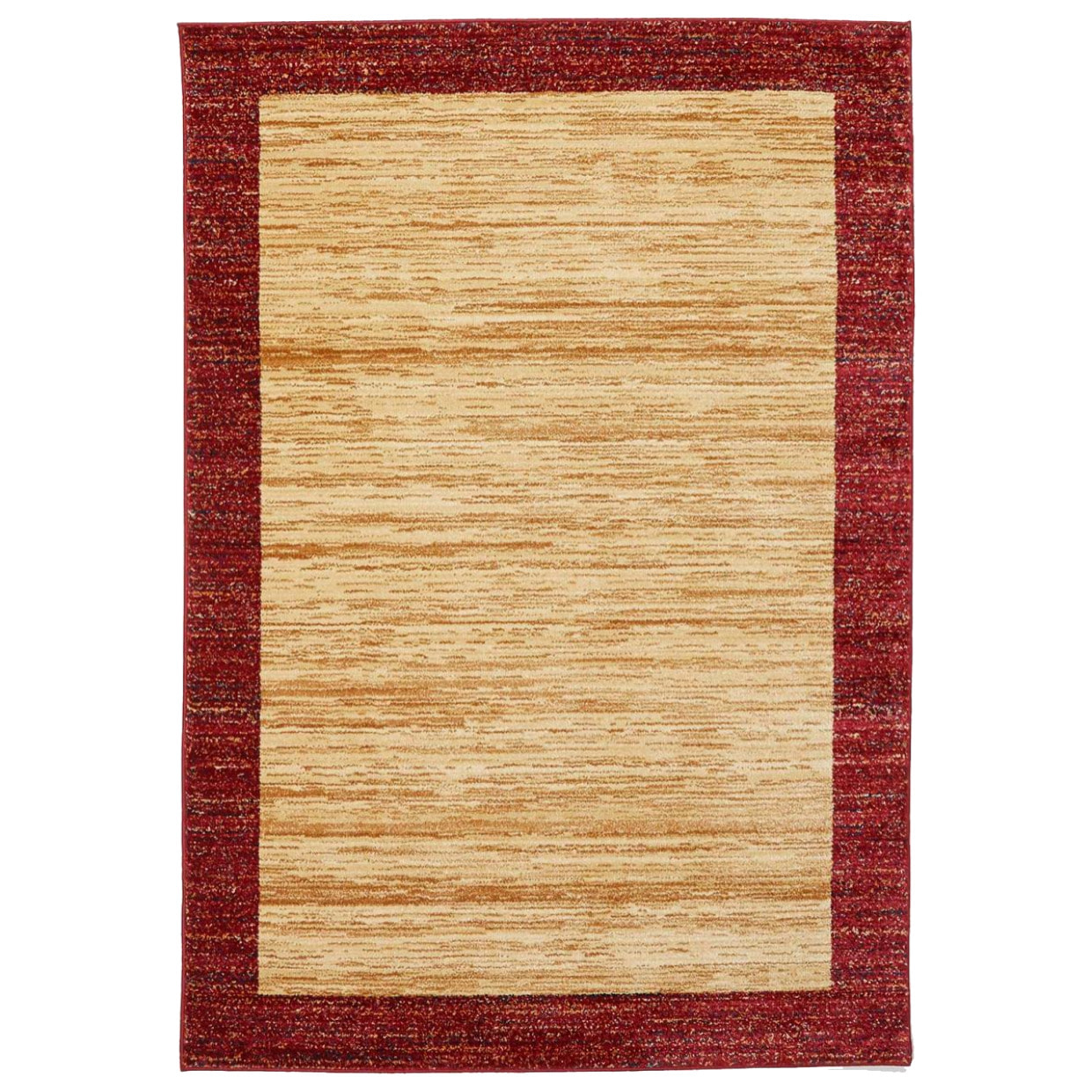 Tapis salon et chambre tissé motif simple TECU