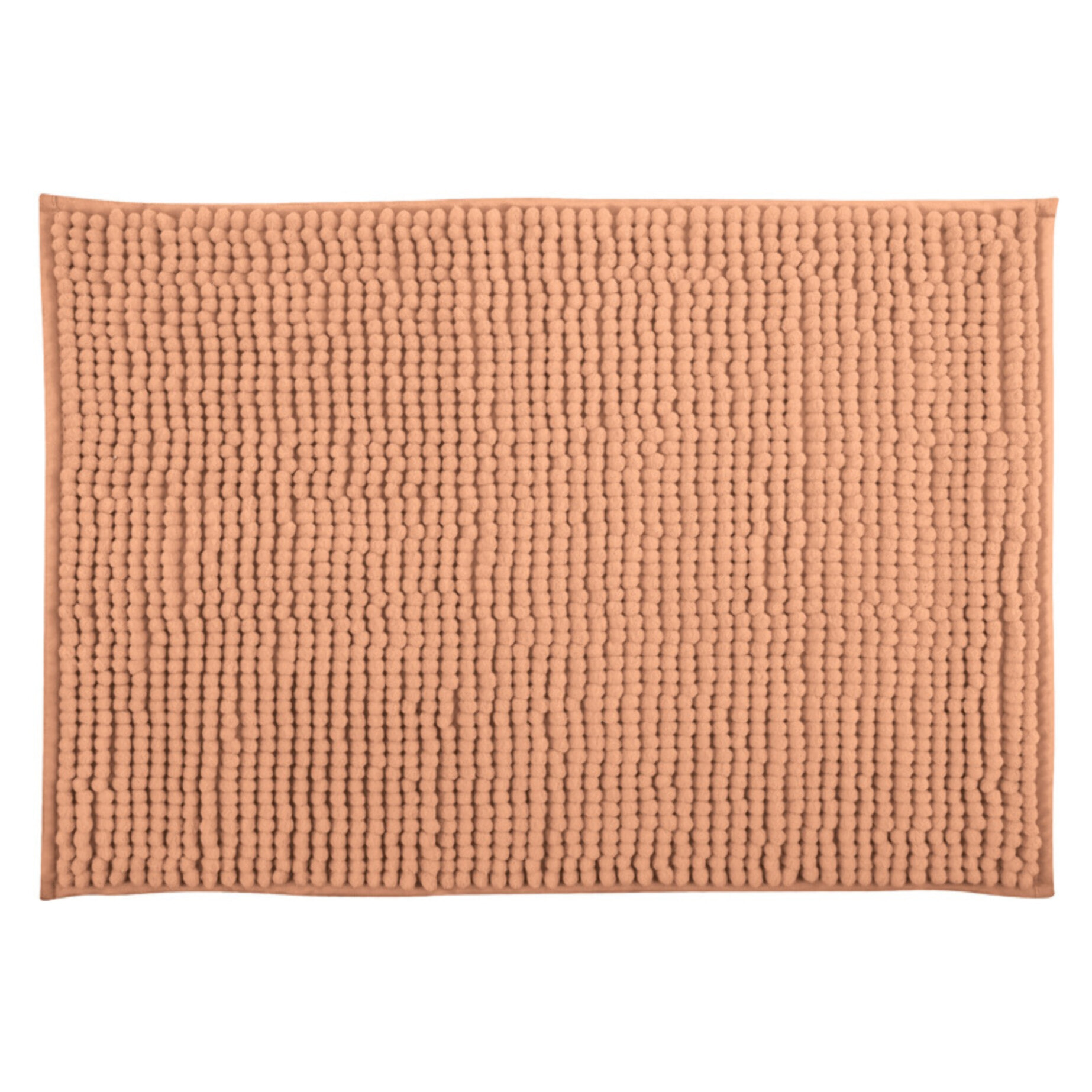 TAPIS DE BAIN CHENILLE 50X80 CM PECHE