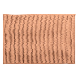 TAPIS DE BAIN CHENILLE 50X80 CM PECHE
