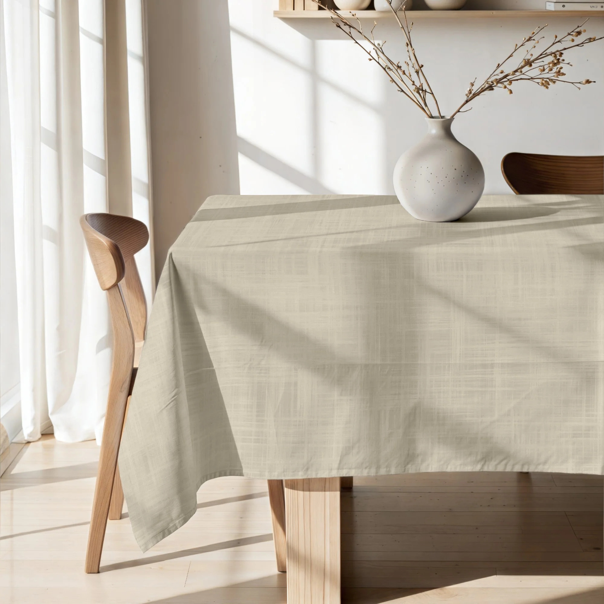 Nappe en résine anti-taches XL BEIGE medio