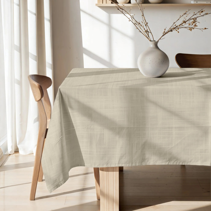 Nappe en résine anti-taches XL BEIGE medio