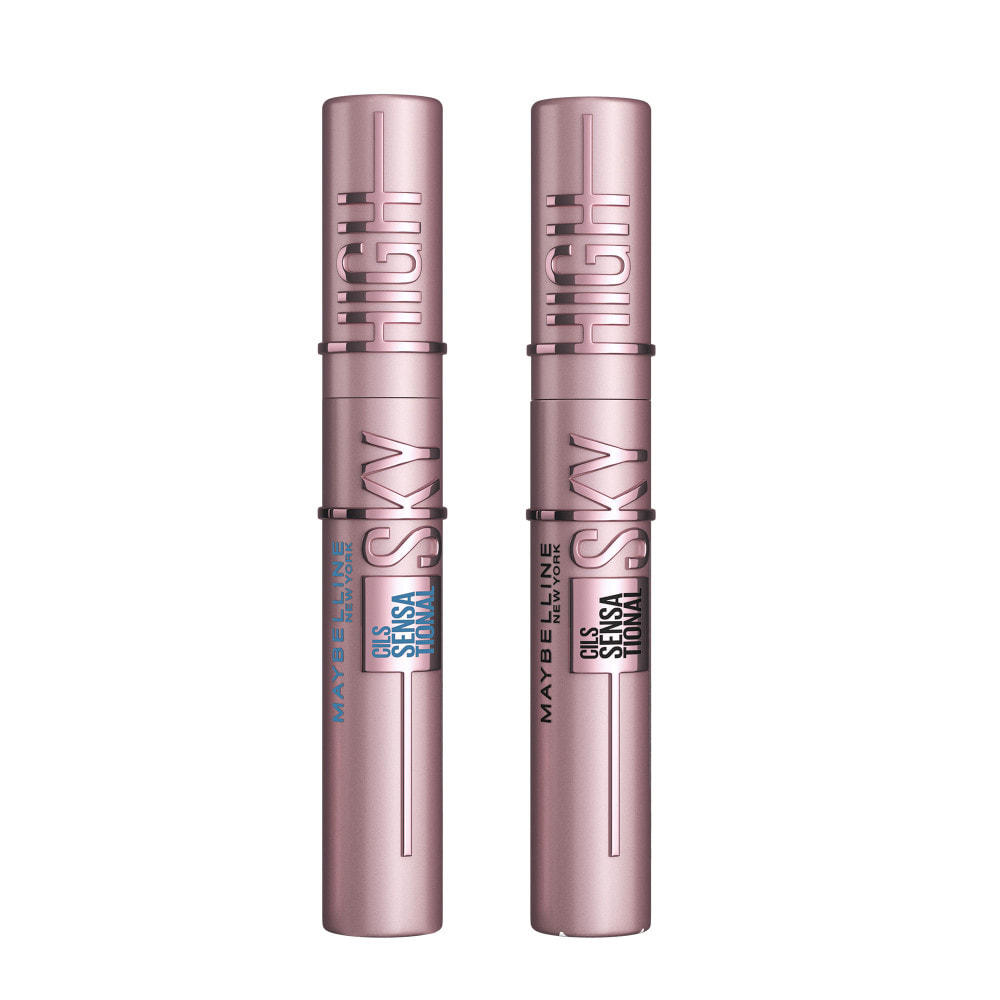 Maybelline New York Cils Sensational Sky High Mascara Very Black Lot de 2