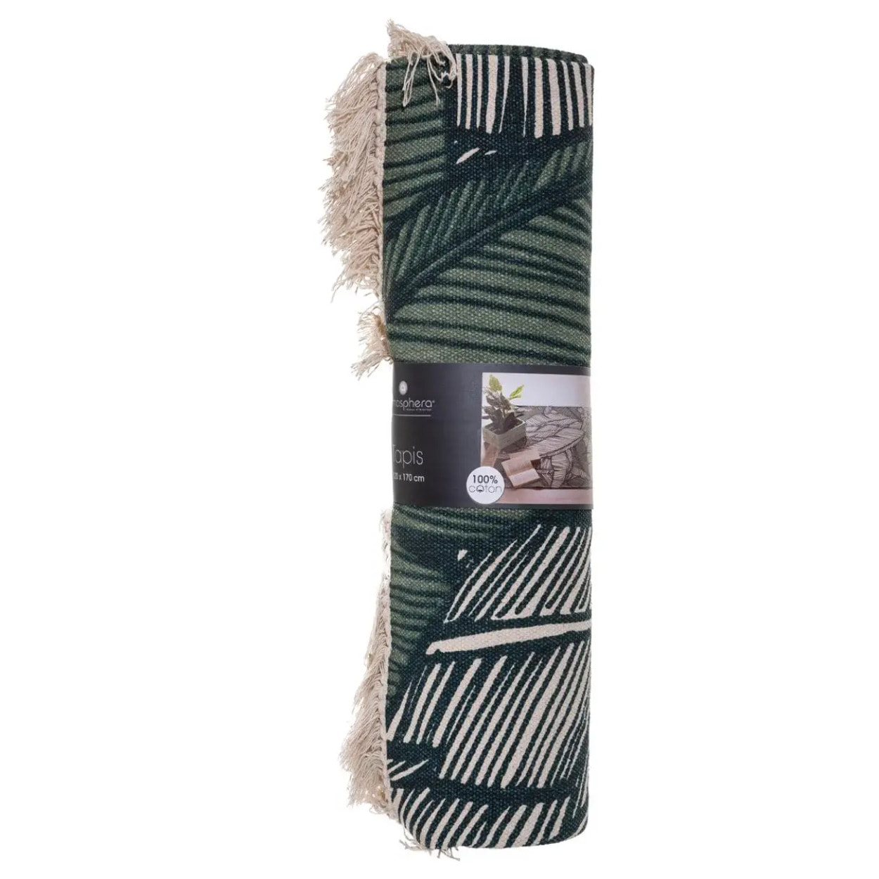 Tapis "Jungle" en coton 120x170 cm