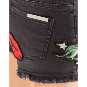 PHILIPP PLEIN Denim Shorts "Achillea"