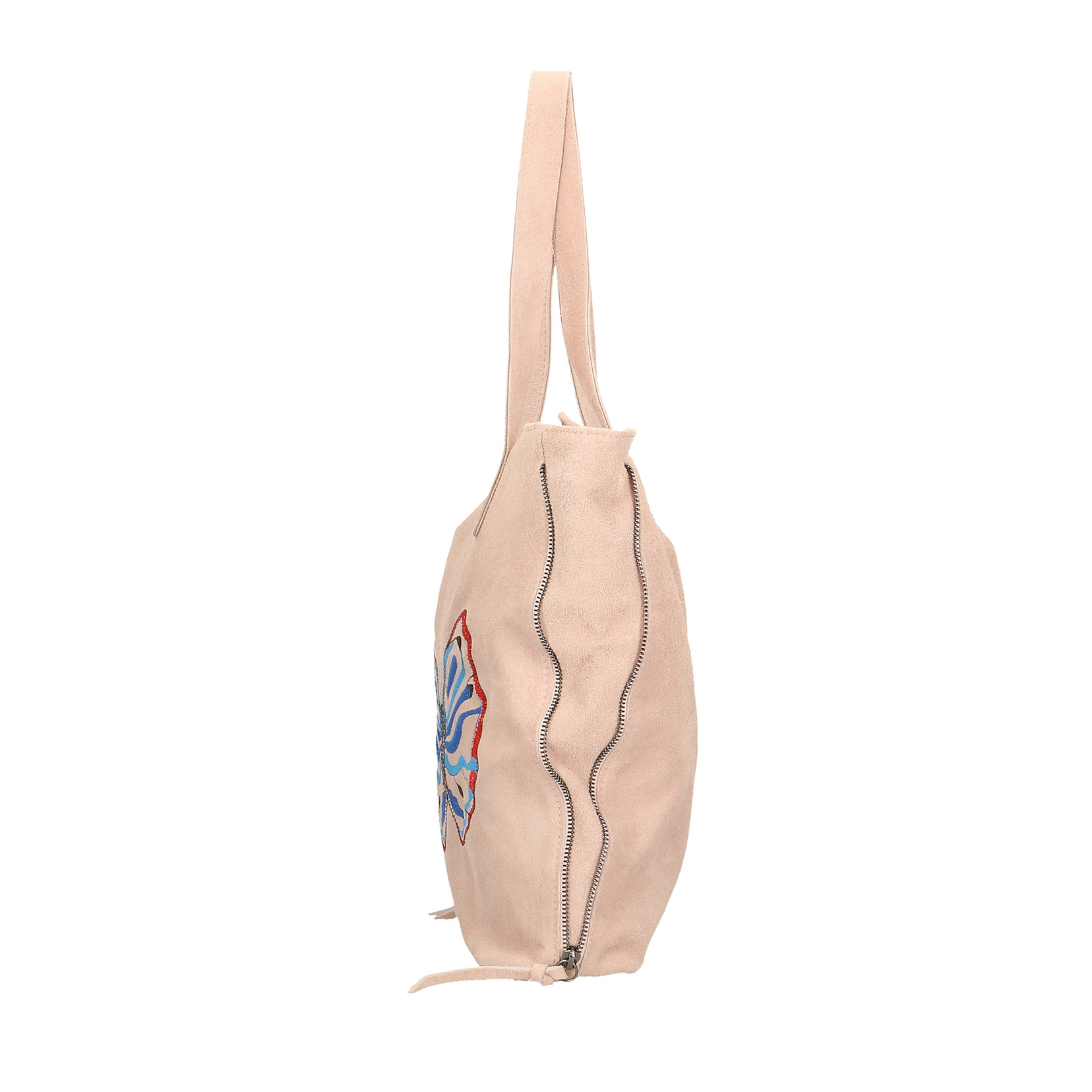 Borsa a spalla da Donna Paolina in Vera Pelle Made in Italy 37x37x6 cm