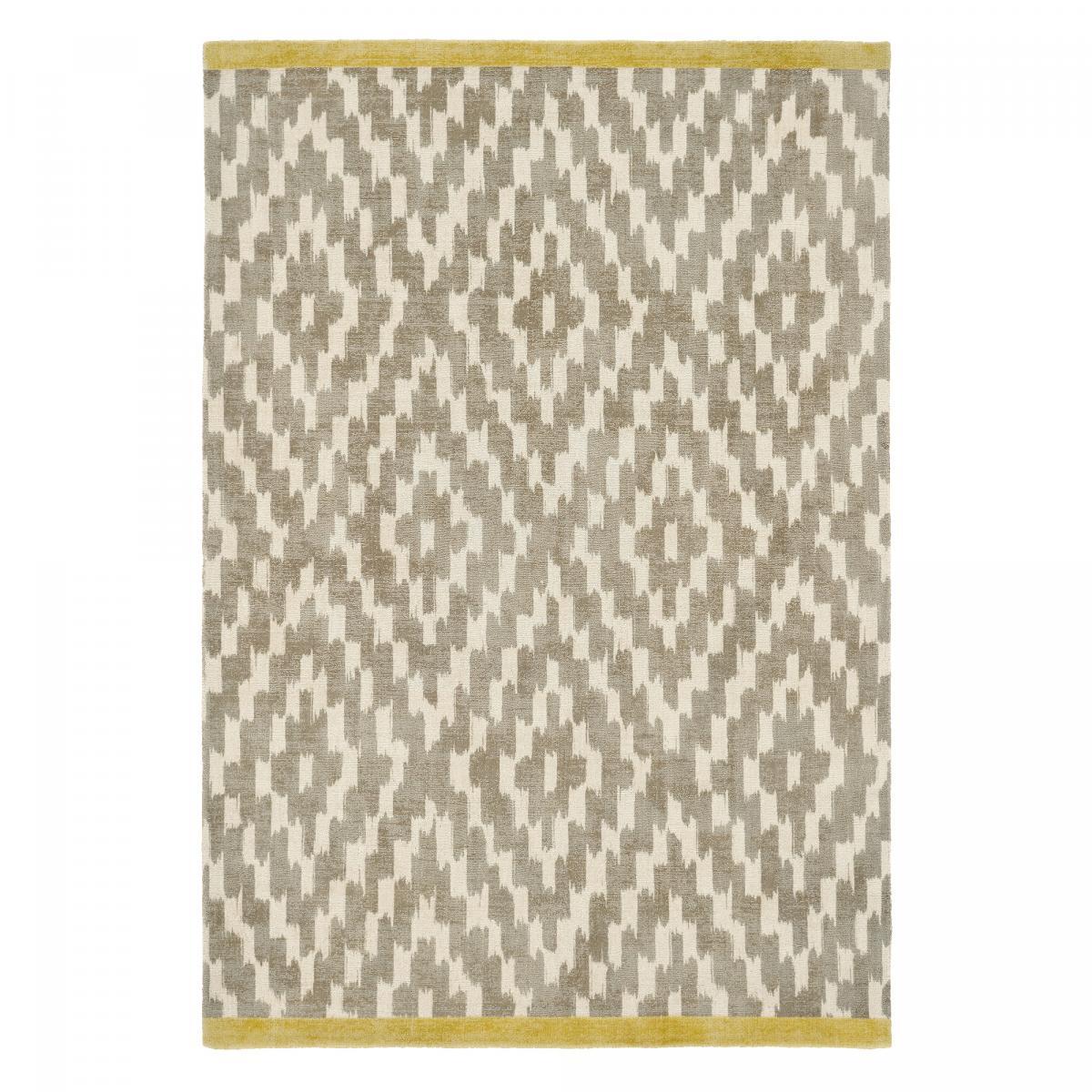 Tapis salon et chambre fait à la main en laine motif scandinave CALINOR