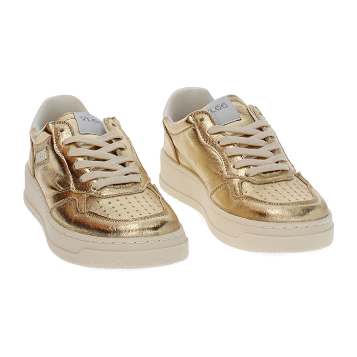 Sneakers platino laminato