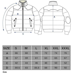 Piumino Geographical Norway Brice Uomo