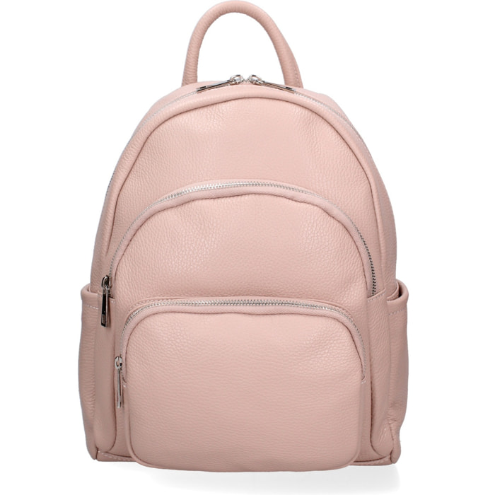 Zaino da donna Made in Italy - Modello Valoria Pro - 100% pelle - 26.0 x 31.0 x 11.0 cm