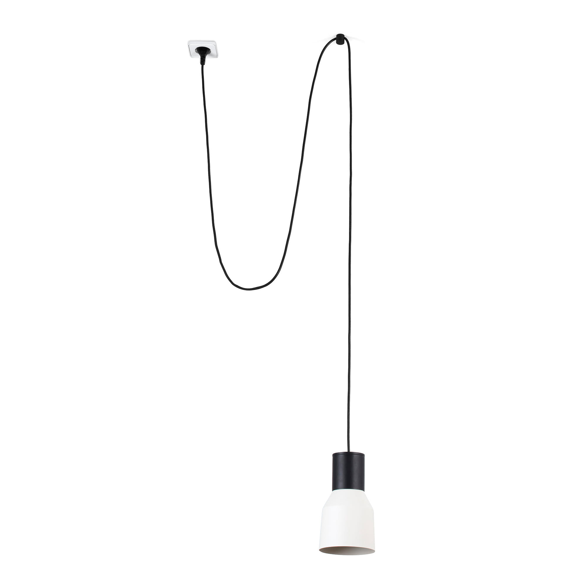 KOMBO 120 Lampe suspension beige avec fiche