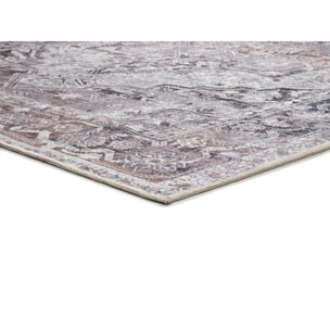 NEILA Alfombra vintage plegable en gris, varias medidas disponibles