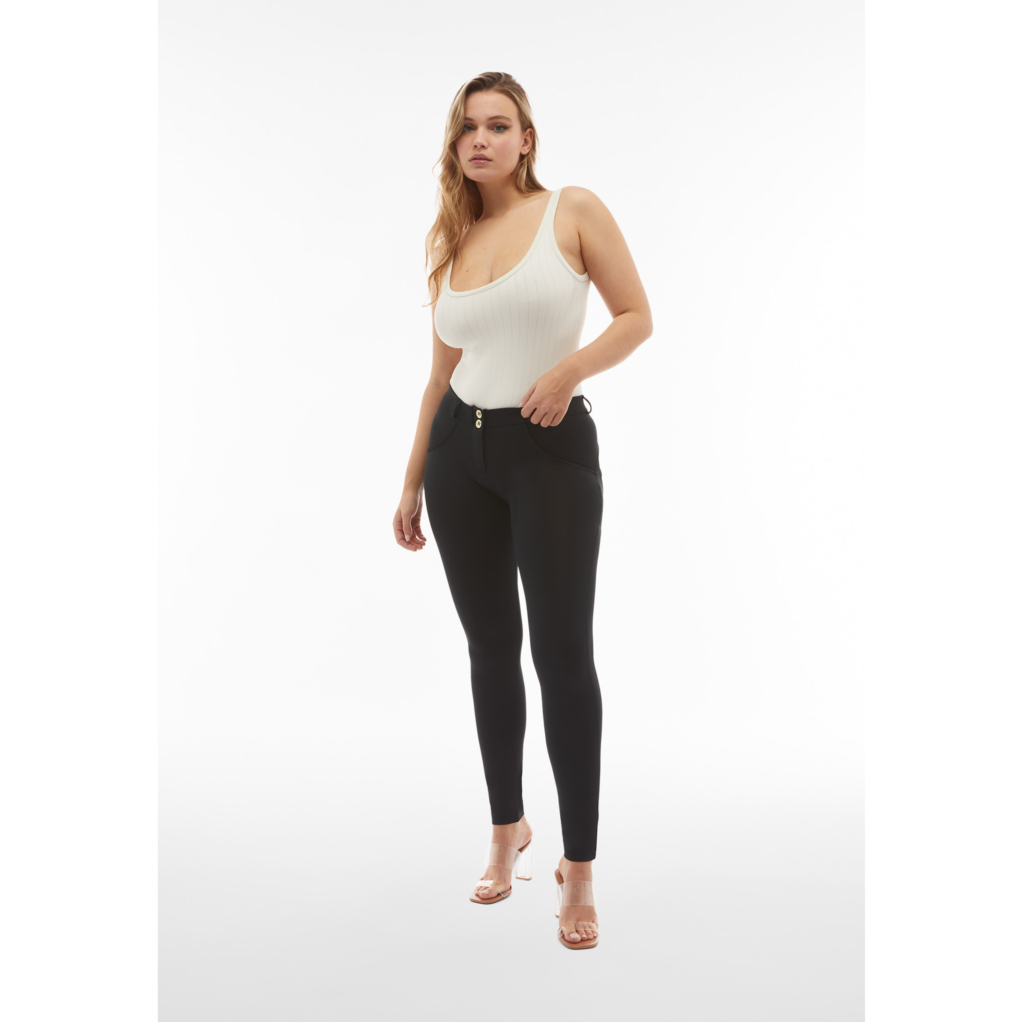 Pantaloni push up WR.UP® superskinny tessuto traspirante