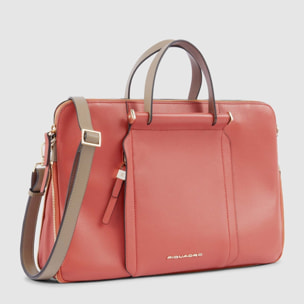 Piquadro Borsa da lavoro donna espandibile porta PC 14"
