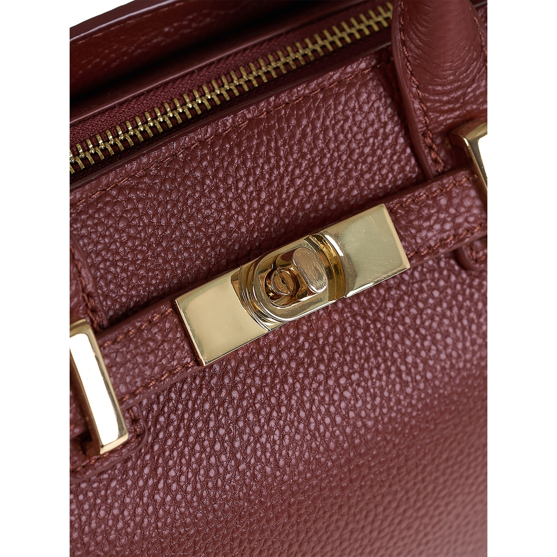 Borsa a mano da donna Made in Italy - Modello Eirian Nova - 100% pelle - 27.0 x 20.5 x 10.0 cm