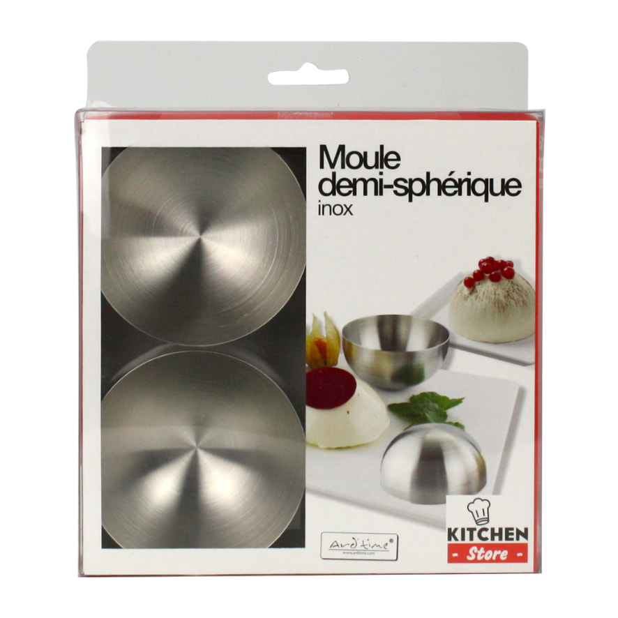 Set de 4 moules en forme de dômes