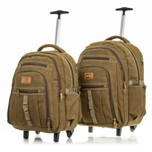 Trolley portátil Unisex.Tejido Lona Canvas