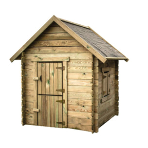 Maisonnette en bois "Sophie" - 120 x 120 x 159 cm