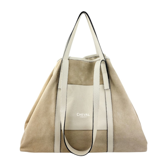 Borsa a spalla Cheval Firenze Formentera F/W Beige