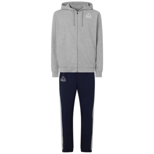 Kappa - Tute Sportive Uomo Grigio - Logo Glomeri