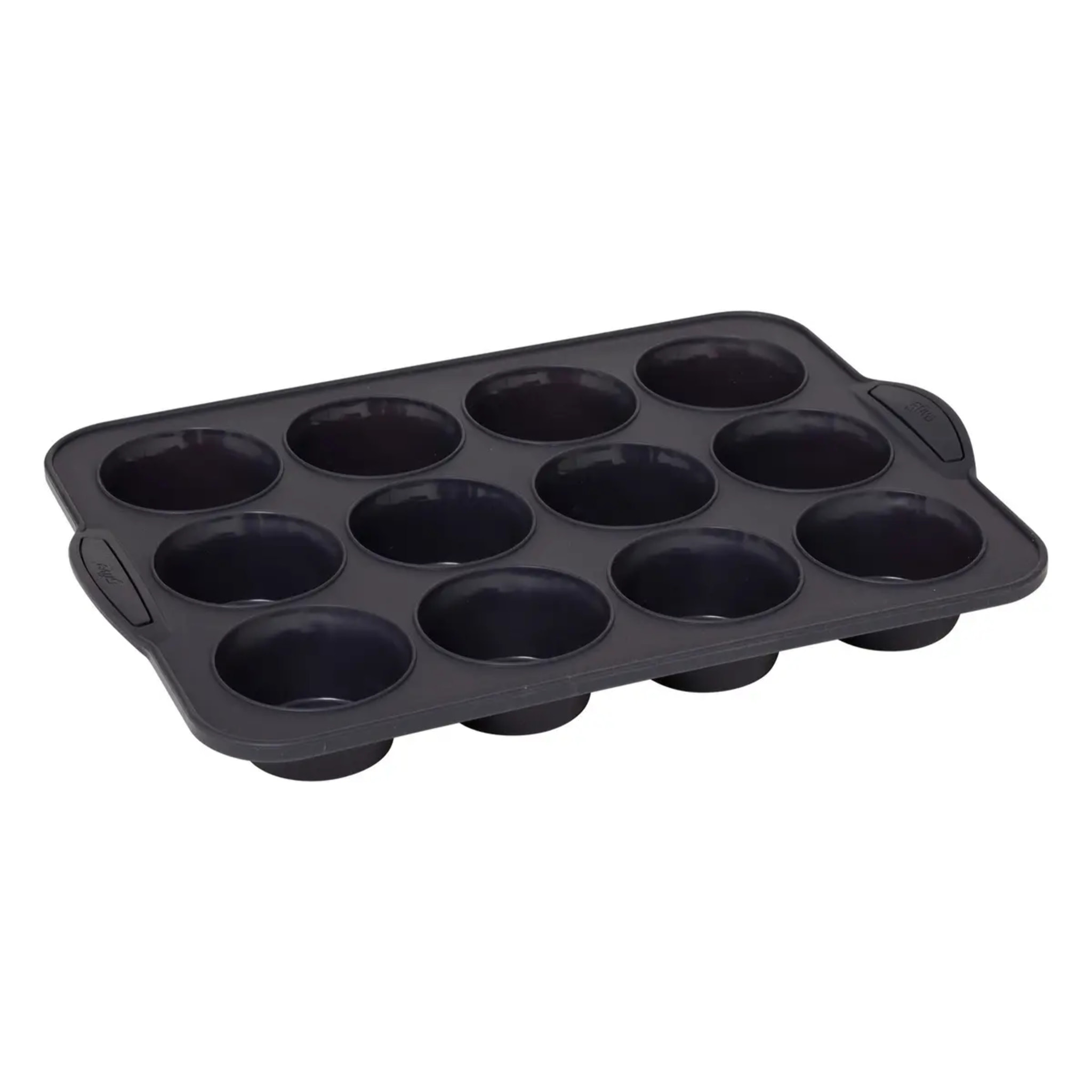 Moule 12 muffins silicone- Noirrouge Silitop