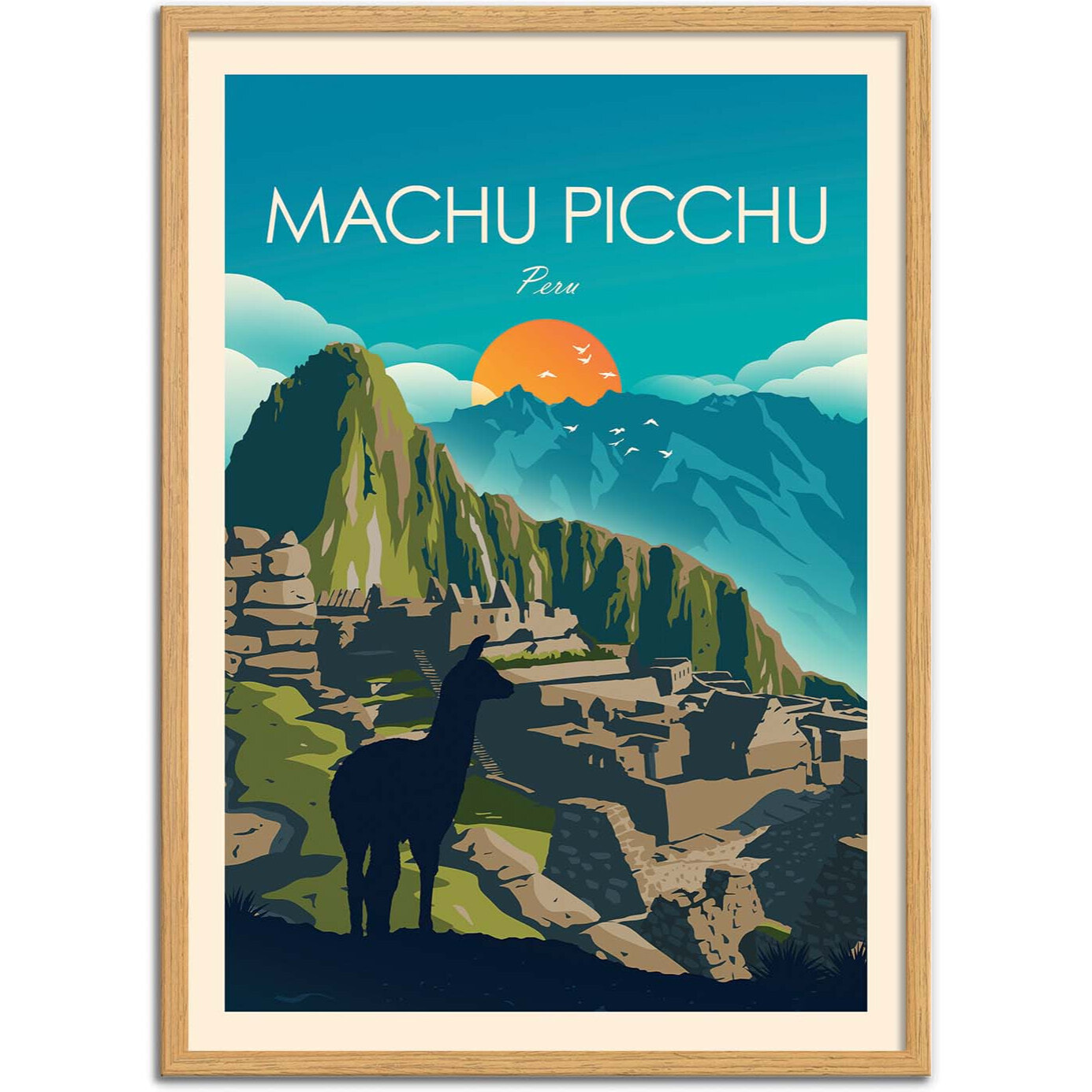 Affiche - Machu Picchu - Studio Inception