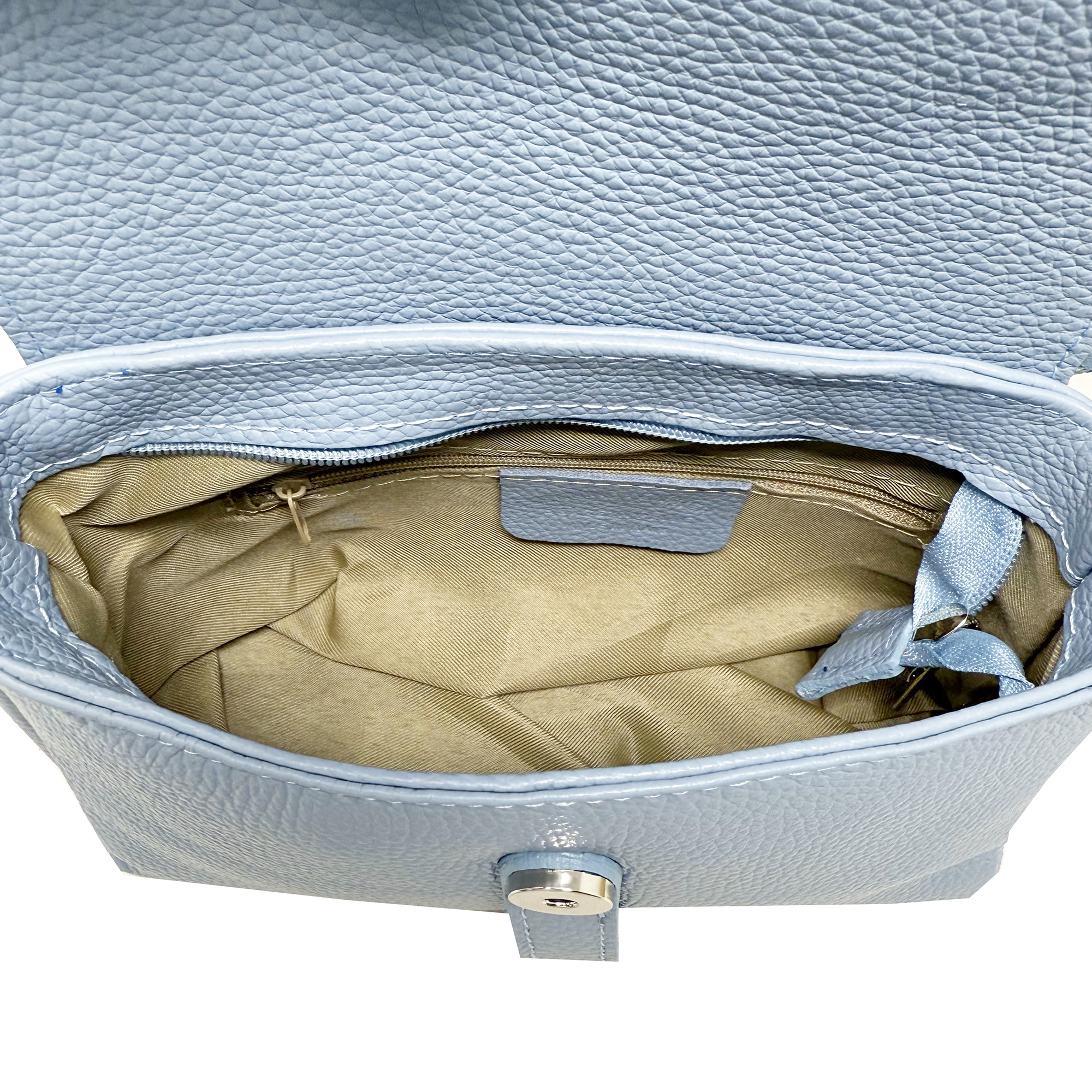 Borsetta a Tracolla Clutch in Vera Pelle Made in Italy