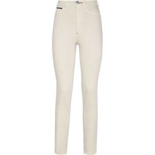 PHILIPP PLEIN Jegging a vita alta ICONIC PLEIN