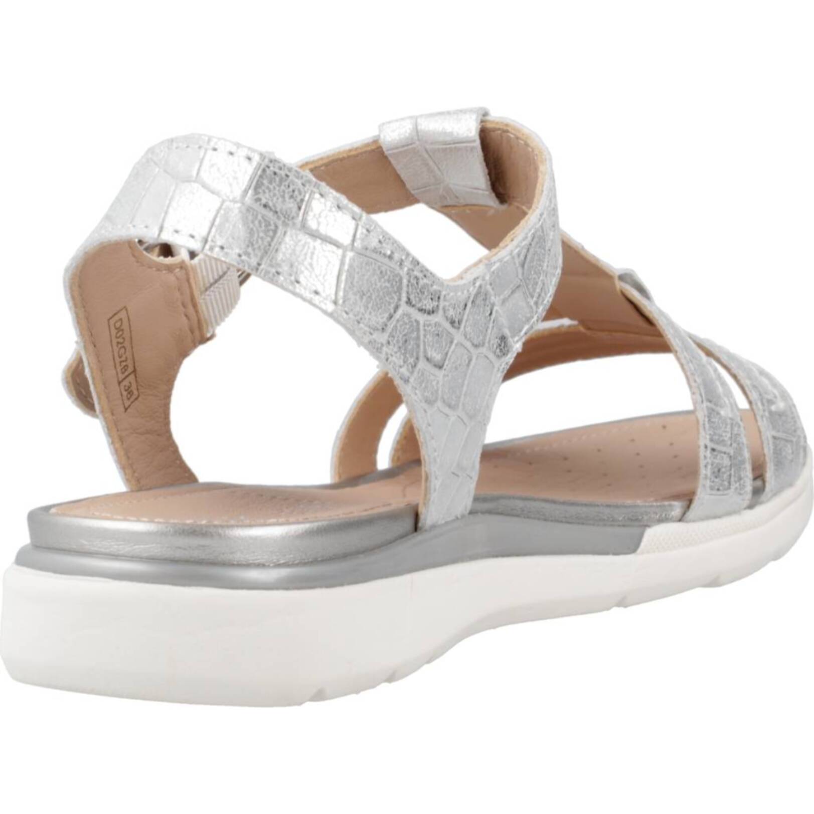 Sandalias Mujer de la marca GEOX  modelo D SANDAL HIVER Silver